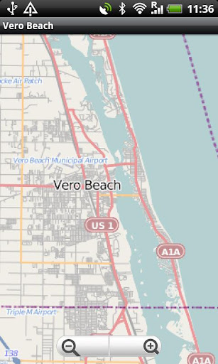 Vero Beach Street Map