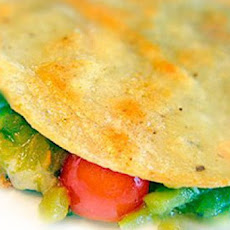 Easy Green Chile Quesadilla Recipe with Sprouted Corn Tortillas