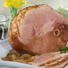 Onion-glaze Baked Ham