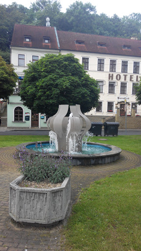 Skleněná fontána