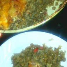 Brown Rice and Lentil Casserole