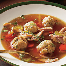 Chicken-Matzo Ball Soup