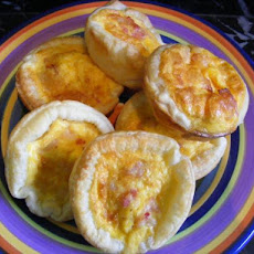 Mini Egg & Bacon Pies