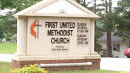 First united methodist church sign