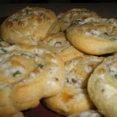 White Pizza Pinwheels