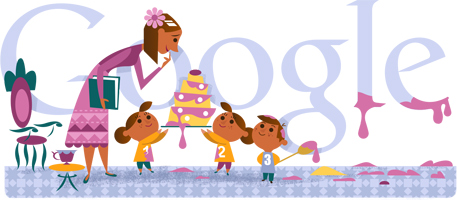 Google Doodle Mother?s Day 2013 International