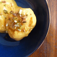 Frozen Ginger-Mango Lassi