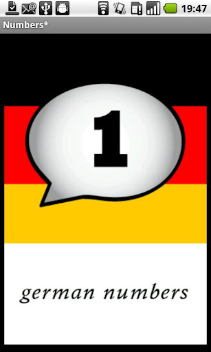 German Numbers