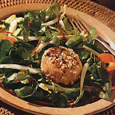 Hazelnut-Crusted Goat Cheese Salad