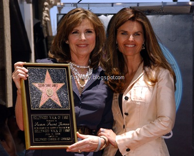 Photo of Susan Saint James and Maria Shriver Honored With A Star On The Hollywood Walk OF Fame