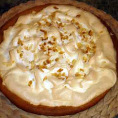 Chocolate & Almond Tart With Meringue Top