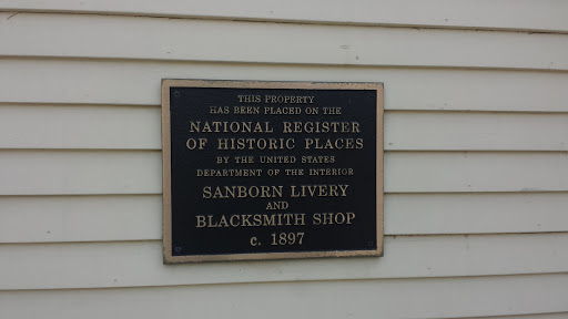 Sanborn Livery and Blacksmith Shop