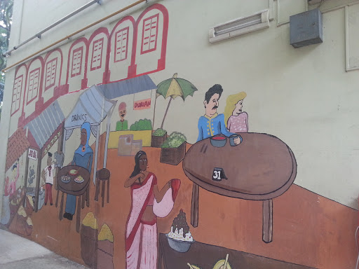Local Food Stall Mural