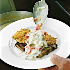 Tomato-and-Crabmeat Cream Gravy