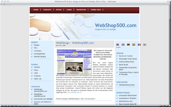 php WebDesign, wordpress brasil, webmaster,rss,css,php. cms, webshop brasil php WebDesign, wordpress brasil, webmaster,rss,css,php. cms, webshop brasil