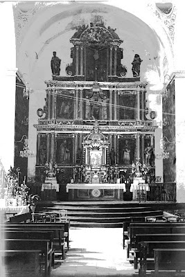Antiguo Retablo de la Parroquia, atribuido a Sebasti&aacute;n de Sol&iacute;s