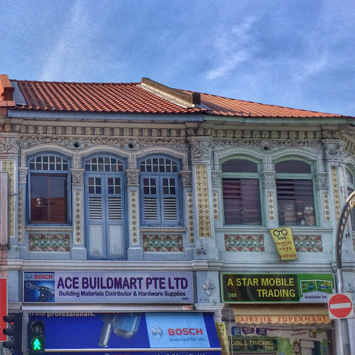 Conserved Late-Style Shophouses