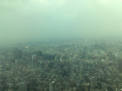 Aussicht vom Taipei 101