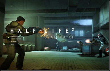 HL2 Dmatch menu screen
