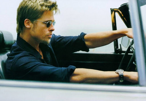 Brad Pitt, y sus múltiples gafas alternativas