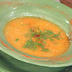 Root Vegetable Soup with Truffle Oil