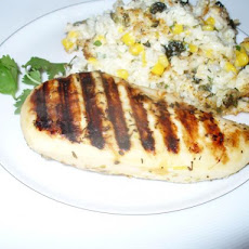 Lime-Zested Grilled Chicken