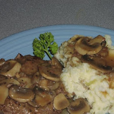 Cube Steak With Gravy and Potatoes (Ww)