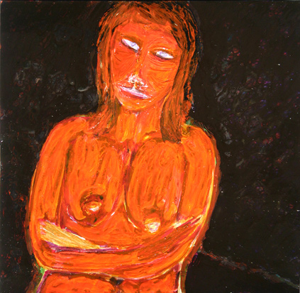 notre dame des anges xii (2006, gemengde techniek op papier)