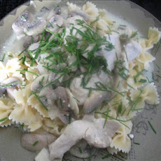 Chicken in Creamy Mushroom Sauce