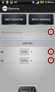 How to install Gymmy Workout Log LITE patch 1.0 apk for pc