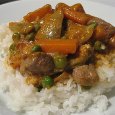 Fragrant Beef Curry With Rice