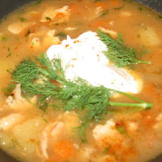 Polish Chicken Noodle Soup