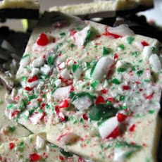 Peppermint Candy Cane Bark