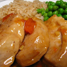 Apricot Glazed Pork Tenderloin