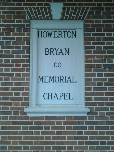 Howerton Bryan Memorial Chapel