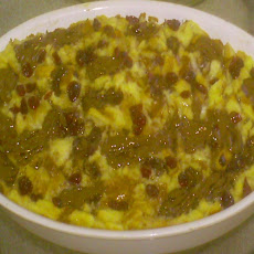 Chocolate, Cranberry, and Creamy Custard Bread Pudding ( in Honor of Amanda Hesser )