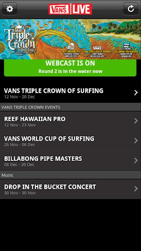 Vans Live 2.0 for Android