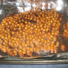 Indian-Spiced Roasted Chickpeas