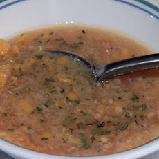 Vegetarian Cream-Style Corn Soup (China)