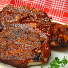 Adobe Grilled Pork Chops