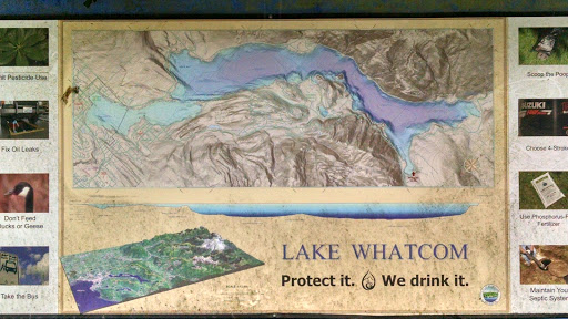 Map Of Lake Whatcom