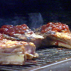 Grilled And Stuffed Veal Chop
