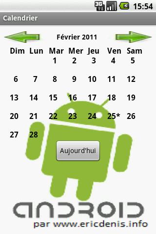 French Calendar