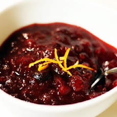Spiced Cranberry Sauce with Honey