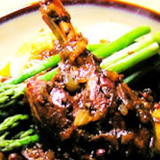 Red Wine Braised Lamb Shanks
