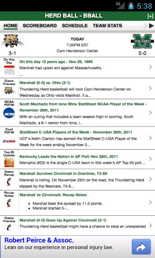 Marshall Football Basketball