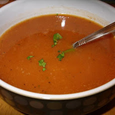 Spicy Tomato & Coriander Soup