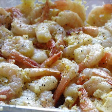 Butterflied Grilled Garlic Shrimp