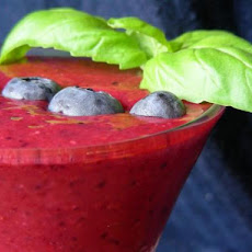 Blue and Red Berry Smoothie