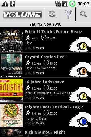 VOLUME Eventseeker